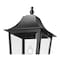 Z-Lite Gannon 3 Light Outdoor Post Mounted Fixture, 10in. W x 120.75in. H, Black 5008PHBR-5011P-BK - alternate 3